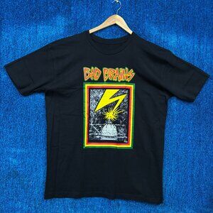 Bad Brains Self Titled Album Rock Band Graphic T-Shirt Size Extra Large